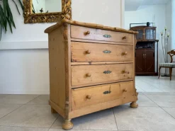 Pamono Gründerzeit Chest of 4 Drawers in Wood Best