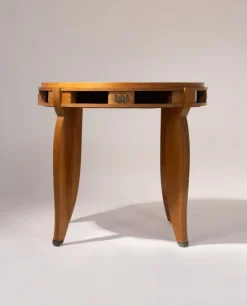 Pamono Guéridon Side Tible attributed to Jules Leleu, 1935 Sale
