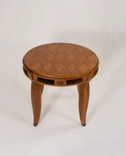 Pamono Guéridon Side Tible attributed to Jules Leleu, 1935 Sale
