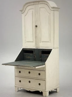Pamono Gustavian Essay Secretaire, 1860 Clearance