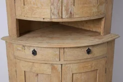 Pamono Gustavian Rustic Northern Swedish Country Corner Cabinet New