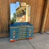 Pamono Hand Painted Wooden Dressing Table, 1940s Discount