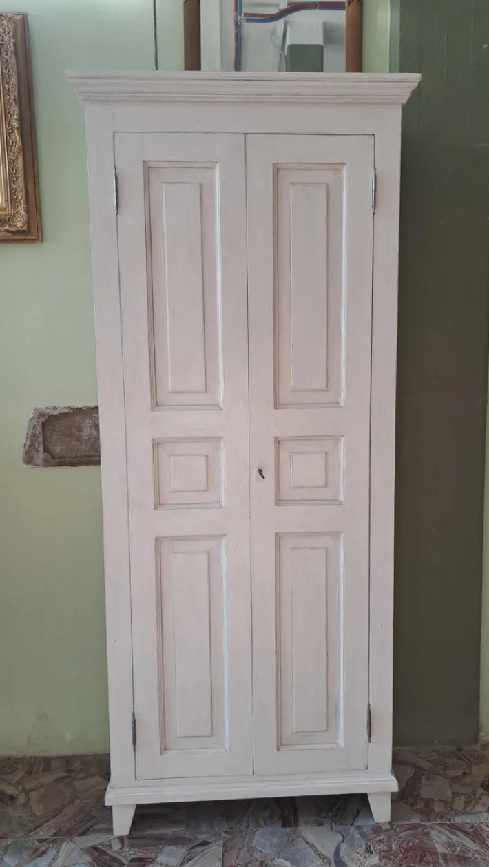 Pamono Hand-Lacquered Wardrobe in Fir