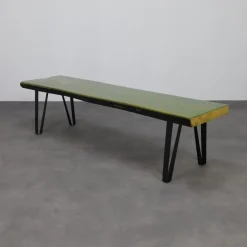 Pamono Handmade Green Epoxy Fusion Bench, 1990s Sale