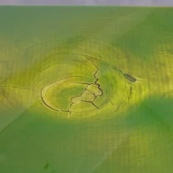 Pamono Handmade Green Epoxy Fusion Bench, 1990s Sale