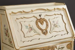 Pamono Hand-Painted and Gilded Secretaire, 1950s Clearance