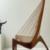 Pamono Harp Chair by Jørgen Høvelskov for Christensen & Larsen, 1970 Sale