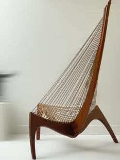 Pamono Harp Chair by Jørgen Høvelskov for Christensen & Larsen, 1970 Sale