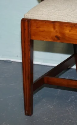 Pamono Hepplewhite Elbow Armchair with Floral Needlepoint Cushion Online