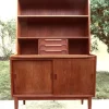 Pamono High Teak Secretary from the Larsen Brothers, Denmark, 1960s