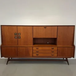 Pamono Highboard by Louis Van Teeffelen for Wébé, 1960s Best