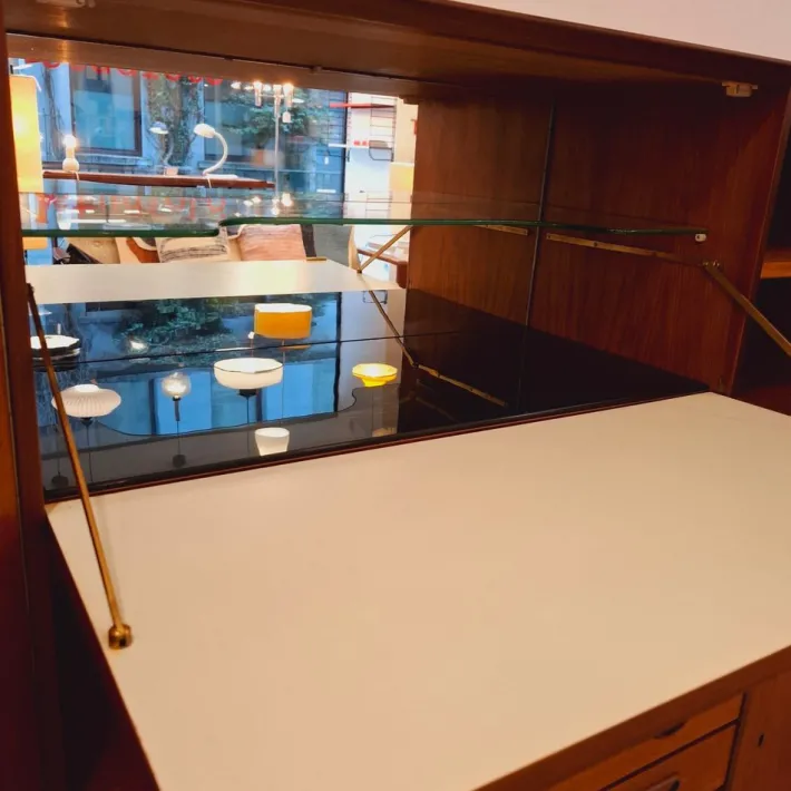 Pamono Highboard by Louis Van Teeffelen for Wébé, 1960s Best