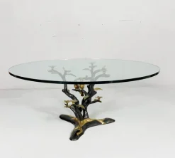 Pamono Hollywood Regency Coffee Table by Willy Daro, Belgium, 1970s Hot