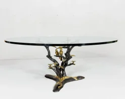 Pamono Hollywood Regency Coffee Table by Willy Daro, Belgium, 1970s Hot