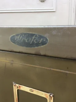 Pamono Industrial Archiving Cabinet from Strafor, 1930s Clearance