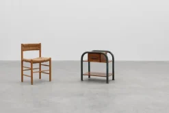 Pamono Industrial Bauhaus Side Table, Belgium, 1910s