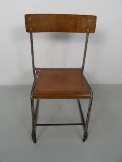 Pamono Industrial Children's Chair, 1950s Clearance