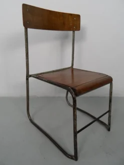 Pamono Industrial Children's Chair, 1950s Clearance