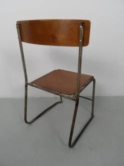 Pamono Industrial Children's Chair, 1950s Clearance