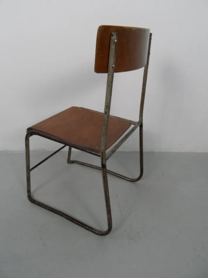 Pamono Industrial Children's Chair, 1950s Clearance