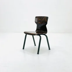 Pamono Industrial Children's School Chair in Plywood by Galvanitas & Eromes, 1960s Online