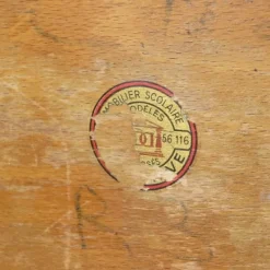 Pamono Industrial Stackable Children's Chair from Delagrave, 1950s Clearance