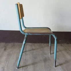 Pamono Industrial Stackable Children's Chair from Delagrave, 1950s Clearance