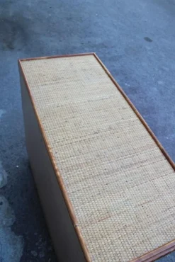 Pamono Italian Bamboo and Rattan Chest of Drawers, 1950 Outlet