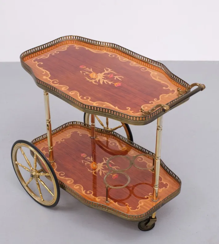 Pamono Italian Bar Cart, 1975 Hot
