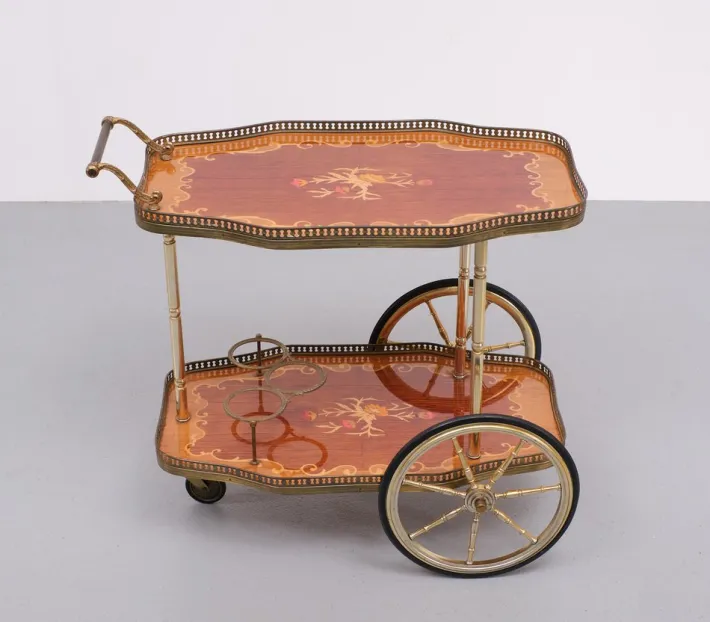 Pamono Italian Bar Cart, 1975 Hot