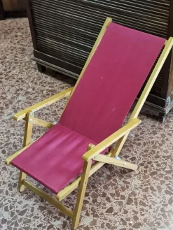 Pamono Italian Children's Beach Chair, 1960s Sale