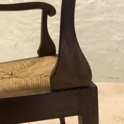 Pamono Italian Children's Chair in Wood with Rush Weave, 1900 Discount