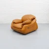 Pamono Italian Cognac Leather Lounge Chair, 1970s Clearance
