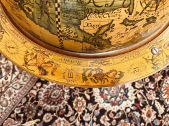 Pamono Italian Drink Globe in Wood Sale