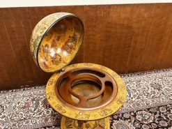 Pamono Italian Drink Globe in Wood Sale