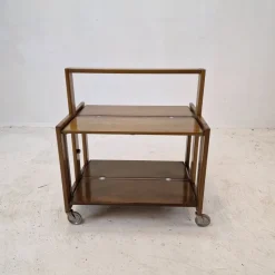 Pamono Italian Folding Trolley by Carrello Tobia for Ciatti Brevettato, 1960s Hot
