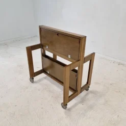 Pamono Italian Folding Trolley by Carrello Tobia for Ciatti Brevettato, 1960s Hot