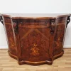 Pamono Italian Louis XV Style Sideboard in Walnut with Inlays, 1970s Sale