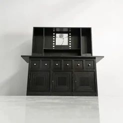Pamono Italian Modern Wood Highboard by Charles Rennie Mackintosh for Cassina, 1980s
