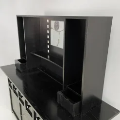 Pamono Italian Modern Wood Highboard by Charles Rennie Mackintosh for Cassina, 1980s