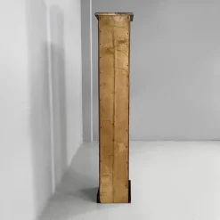 Pamono Italian Tall Chest of Drawers in Wood with Metal Handles, 1930s Clearance