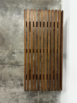 Pamono Italian Teak Bench, 1950s Discount