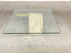 Pamono Italian Travertine Coffee Table from Artedi, 1970s Outlet