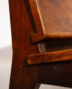 Pamono Italian Wood Bench, 1940s Sale