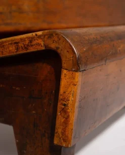 Pamono Italian Wood Bench, 1940s Sale