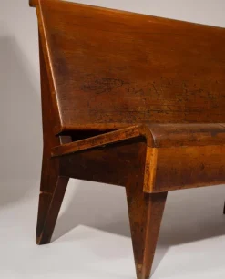 Pamono Italian Wood Bench, 1940s Sale