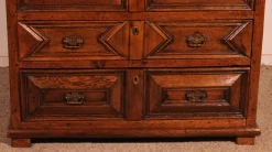 Pamono Jacobean Chest of Drawers in Oak and Walnut, 17th Century Discount