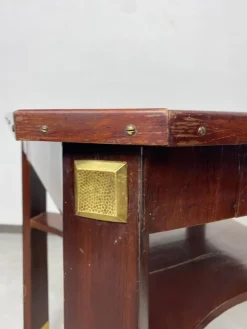 Pamono Jugendstil Coffee Table attributed to Adolf Loos for f.o.schmidt, 1890s Clearance