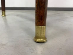 Pamono Jugendstil Side Table with Blue Tiles Top attributed to Adolf Loos, 1890s Sale