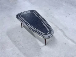 Pamono Kidney-Shaped Mosaic Table, 1950s